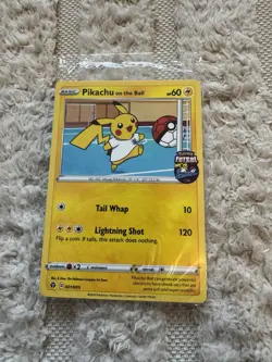 Pokemon Pikachu Futsal TCG On the Ball Promo Card 001/005 UK Exclusive, Sealed - Image 1