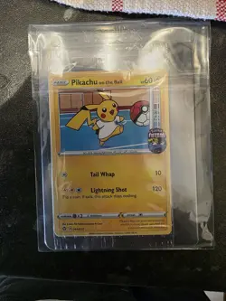 Pokemon Pikachu TCG On the Ball Promo Card 001/005 UK Exclusive, Sealed - Image 1