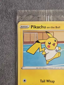 Pokemon Pikachu On the Ball Promo Card 001/005 UK Exclusive, Sealed - Image 3