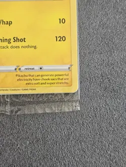 Pokemon Pikachu On the Ball Promo Card 001/005 UK Exclusive, Sealed - Image 5