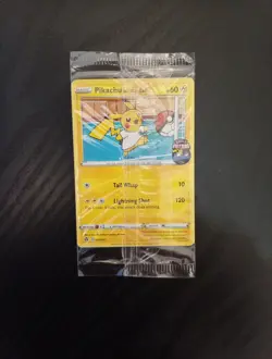 Pokemon Pikachu TCG On the Ball Promo Card 001/005 UK Exclusive, Sealed - Image 1