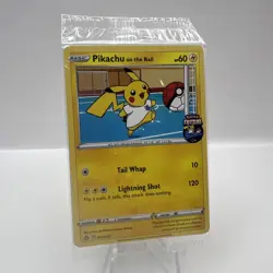 Pokemon Pikachu TCG On the Ball Promo Card 001/005 UK Exclusive, SEALED! - Image 1
