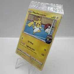 Pokemon Pikachu TCG On the Ball Promo Card 001/005 UK Exclusive, SEALED! - Image 2
