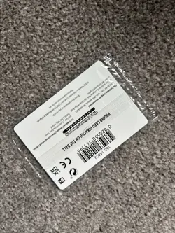 Pokemon Pikachu TCG On the Ball Promo Card 001/005 UK Exclusive, SEALED - Image 2
