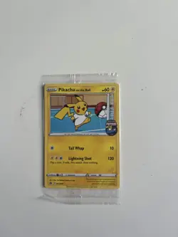 Pokemon Pikachu TCG On the Ball Promo Card 001/005 UK Exclusive, Sealed - Image 1