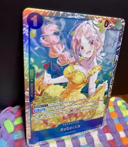 Rebecca OP15-053 Adventure on Kami’s Island OP15-EB04 SR One Piece Card NM - Image 3