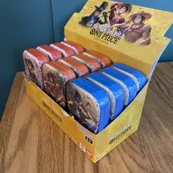 One Piece Tin Pack Vol 2 Case of 12 | TS-02 OP-13 | Sealed tins Bandai see desc - Image 5