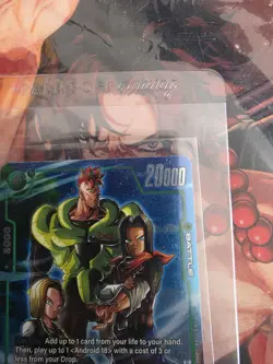 DBS Dragon Ball Fusion World FB05-077 Android 17 Dokkan Battle ALT ART Card - Image 5