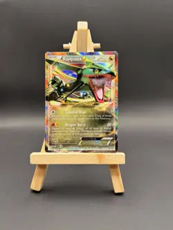Pokemon TCG Rayquaza-Ex Dragon Exalted Holo Card 85/124 NM Condition - Image 1