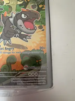 Pokemon TCG Tyrunt Pokemon Center Black Star Promo Sealed Perfect Order 070 - Image 2