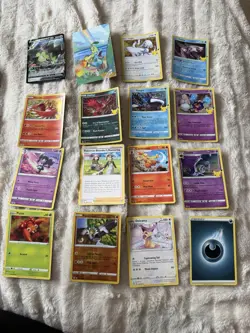 Pokemon TCG Bundle 40+ Cards GX V Holos Pikachu Promo Job Lot - Image 3
