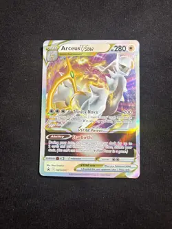Arceus VSTAR SWSH307 - Black Star Promo - Crown Zenith - LP Holo Pokemon TCG - Image 1