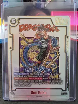 FB07-104 Dragon Ball Fusion World Son Goku 40th Anniversary Top 8 Manga Promo - Image 1