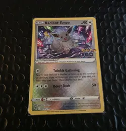 RADIANT EEVEE - SWSH230 - POKEMON Sword & SHIELD PROMO HOLO RARE CARD NM-MINT - Image 1