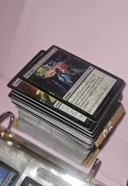 (MINT) 500 Card Lot Holos/Showcase/Borderless TMNT Magic: The Gathering/DECK BOX - Image 2