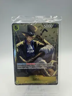 Sabo P-073 One Piece Promo Card Foil Sealed Tin Pack Vol.2 English - Image 1