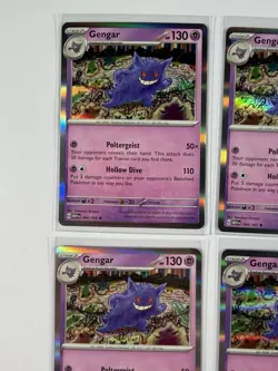 4x Gengar 094/165 Holo Pokemon 151 Set Lot Near Mint Pack Fresh Cards - Image 4