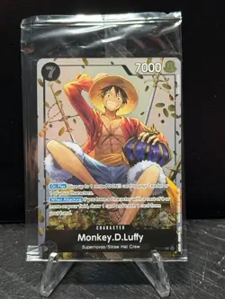 Monkey.D.Luffy (Tin Pack Set Vol. 2) P-075 One Piece Promotion Cards in Foil - Image 1