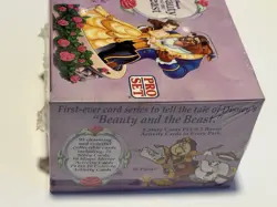 Disney Pro Set Beauty and the Beast Sealed Trading Card Box Belle Beast - Image 3