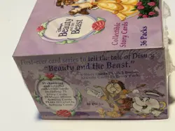 Disney Pro Set Beauty and the Beast Sealed Trading Card Box Belle Beast - Image 4