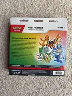 Pokemon TCG First Partner Illustration Collection - Series 1 - 4x Sealed - Image 3