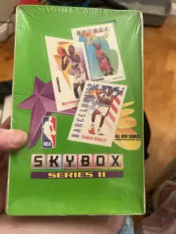 SkyBox 1992 Series II NBA Basketball Sealed Box 540 Cards Vintage - Image 1