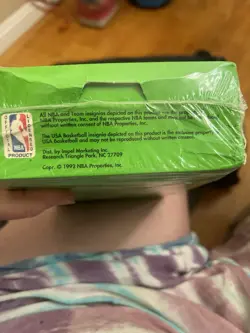 SkyBox 1992 Series II NBA Basketball Sealed Box 540 Cards Vintage - Image 3