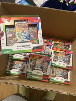 Pokemon TCG First Partner Illustration Collection Series 1 - Sealed ✅ X18 - Image 1