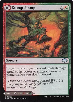Stump Stomp Modern Horizons 3 Regular - Image 1