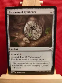 Talisman of Resilience - Modern Horizons 3 Commander - Uncommon - NM - MTG - Image 1