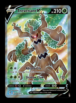 Trevenant V 168/203 - Evolving Skies - Pokemon Trading Card Game - Image 1