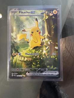 Pokemon Ascended Heroes Pikachu EX 276/217 Amazing Condition - We Just Ripped!!! - Image 1