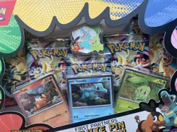 Pokemon TCG Mega Evolution Ascended Heroes -First Partners Deluxe Pin Collection - Image 2