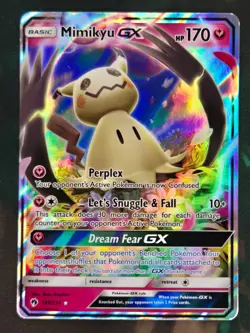 Mimikyu GX 149/214 Holo GX Rare Lost Thunder LP Pokemon - Image 1
