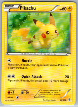 Pokemon Pikachu XY Generations 26/83 - Image 1