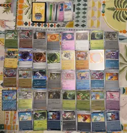 Perfect Order Pokemon - Bulk 38xHolo 48xCommon 6xCodes And Double Rare Lapras - Image 1