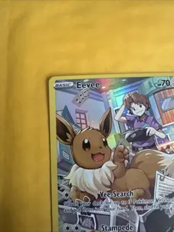 Pokemon Eevee TG11/TG30 Ultra Rare Holo 70 HP Brilliant Stars Trainer Gallery - Image 5
