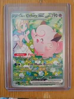 Pokemon 2025 Lillies Clefairy EX Sir Journey Together - Image 1