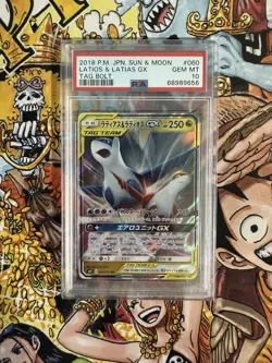 PSA 10 LATIOS & LATIAS GX 060/095 SM9 TAG BOLT JAPANESE POKEMON - Image 1