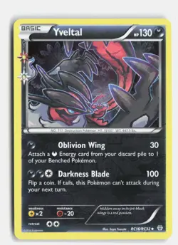 Yveltal RC16/RC32 Generations Uncommon Pokemon LP - Image 1