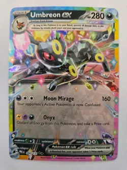Umbreon ex - 060/131 060/131 Holo SV: Prismatic Evolutions NM/M Pokemon - Image 1