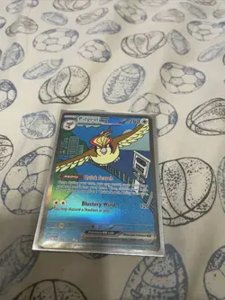 Pokemon TCG Pidgeot ex SV03: Obsidian Flames 225/197 Holo Special... - Image 1