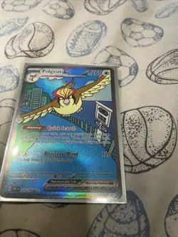 Pokemon TCG Pidgeot ex SV03: Obsidian Flames 225/197 Holo Special... - Image 2