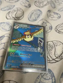 Pokemon TCG Pidgeot ex SV03: Obsidian Flames 225/197 Holo Special... - Image 3