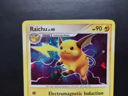 Pokemon - Raichu 15/123 Rare Holo Diamond & Pearl Mysterious Treasures - Image 2