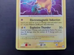 Pokemon - Raichu 15/123 Rare Holo Diamond & Pearl Mysterious Treasures - Image 3