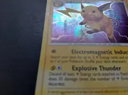 Pokemon - Raichu 15/123 Rare Holo Diamond & Pearl Mysterious Treasures - Image 4