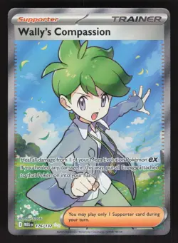 Wally's Compassion 176/132 Pokemon TCG ME01: Mega Evolution NM - Image 1