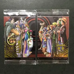 PREORDER Baroque Works No.9-21 Straw Hat Crew No.9-22 One Piece Cards SEALED - Image 1