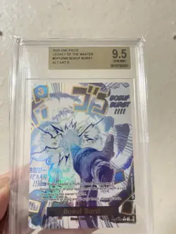 2025 One Piece OP12 Boeuf Burst Alternate Art #060 BGS 9.5, same as PSA 10 - Image 1